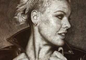 portrait of Pink by Dianne Meinke